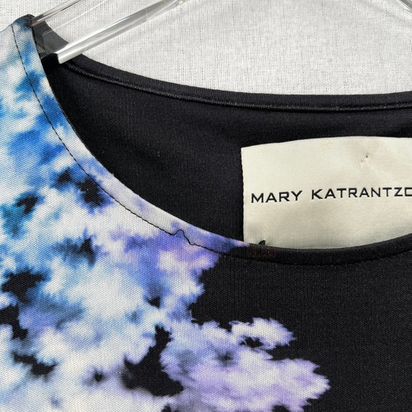 MARY KATRANTZOU Dress Womes Small Black Long Sleeve Misty Maria Night time - Picture 14 of 16